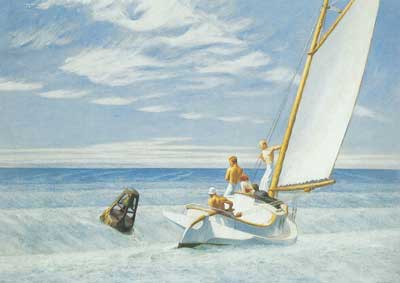 Edward Hopper Ground Swell oil painting reproduction