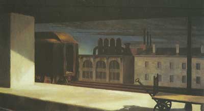 Edward Hopper Dawn in Pennsylvania oil painting reproduction
