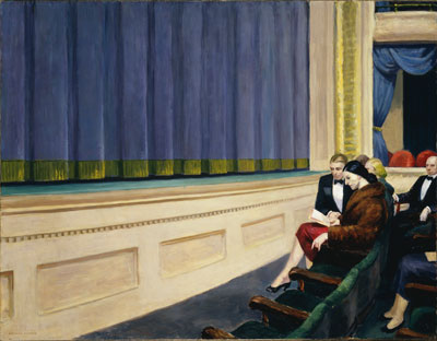 Edward Hopper First Row Orchestra oil painting reproduction