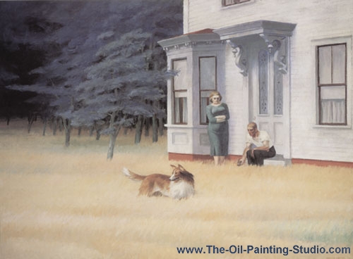 Edward Hopper Cape Cod Evening oil painting reproduction