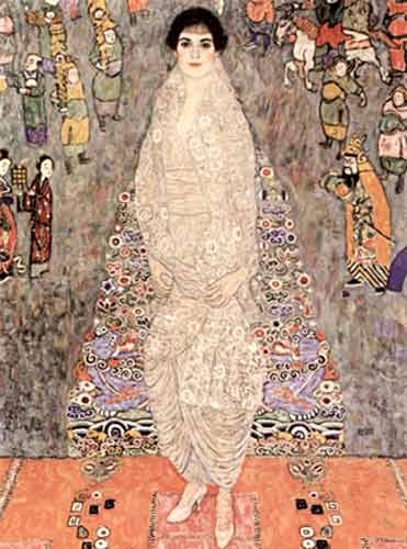 Gustave Klimt Portrait of Baroness Elisabeth Bachofen-Echt oil painting reproduction