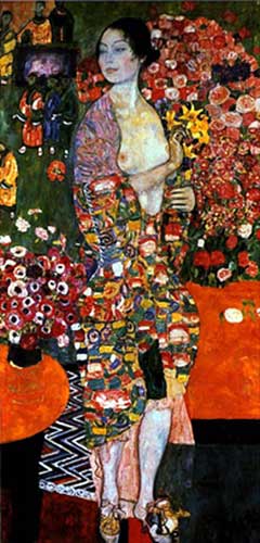 Gustave Klimt The Dancer oil painting reproduction