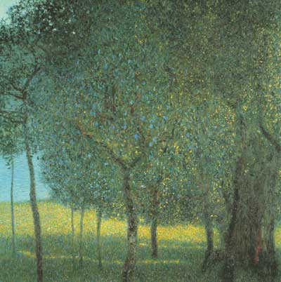 Gustave Klimt Fruit Trees oil painting reproduction