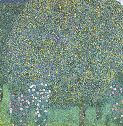 Gustave Klimt Roses Under Trees oil painting reproduction