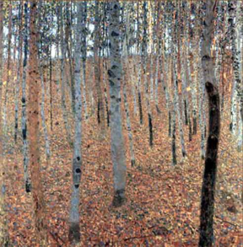 Gustave Klimt Beech Forest I oil painting reproduction