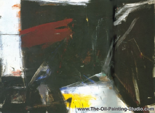 Franz Kline C & O oil painting reproduction