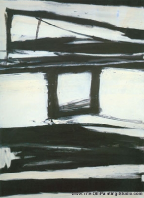 Franz Kline Palladio oil painting reproduction