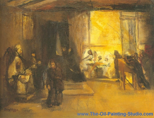 Franz Kline The Synagogue oil painting reproduction