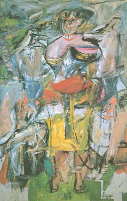 Willem De Kooning Woman and Bicycle oil painting reproduction