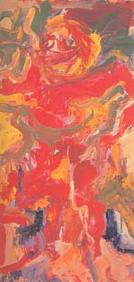 Willem De Kooning Red Man with Moustache oil painting reproduction