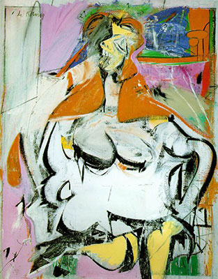 Willem De Kooning Woman II oil painting reproduction