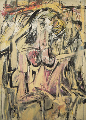 Willem De Kooning Woman III oil painting reproduction