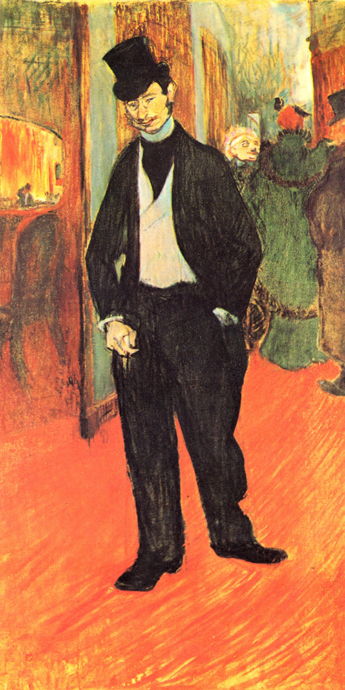 Henri Toulouse-Lautrec Dr. Gabriel Tapie de Celeyran - 1894 oil painting reproduction
