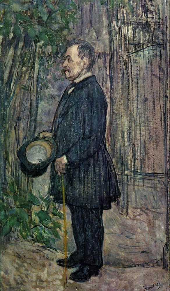 Henri Toulouse-Lautrec Henri Dihau - 1891  oil painting reproduction