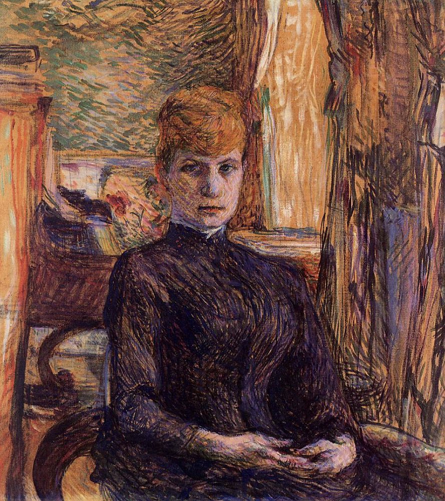 Henri Toulouse-Lautrec Madame Juliette Pascal - 1871 oil painting reproduction