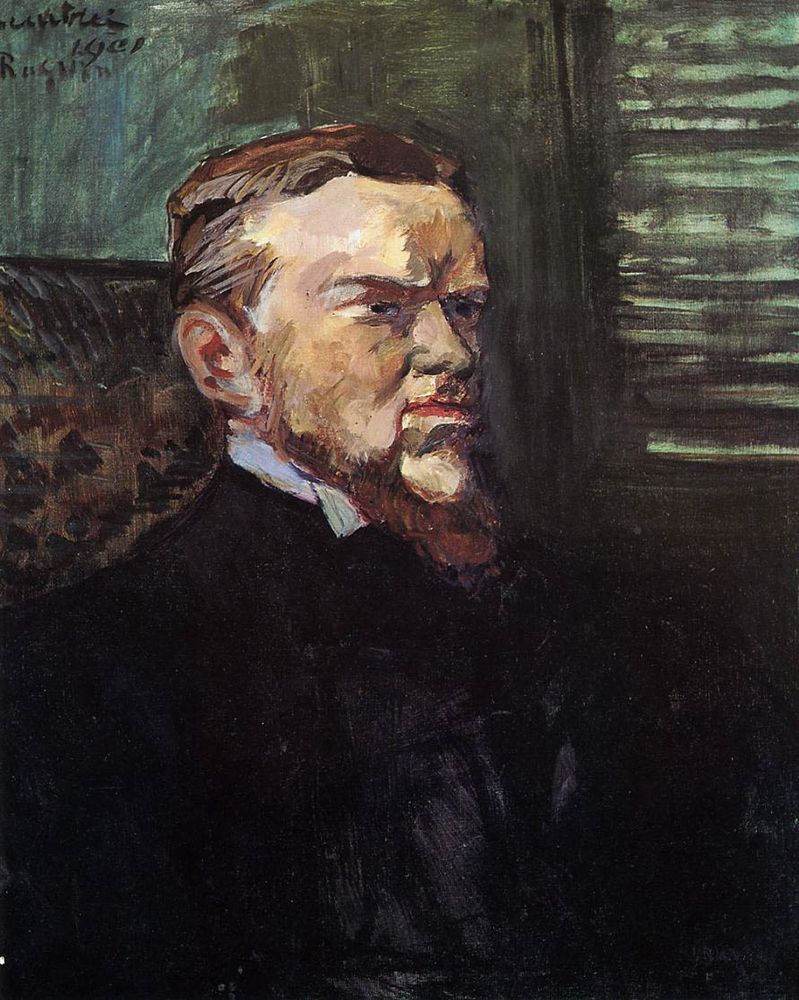 Henri Toulouse-Lautrec Portrait of Octave Raquin - 1901 oil painting reproduction