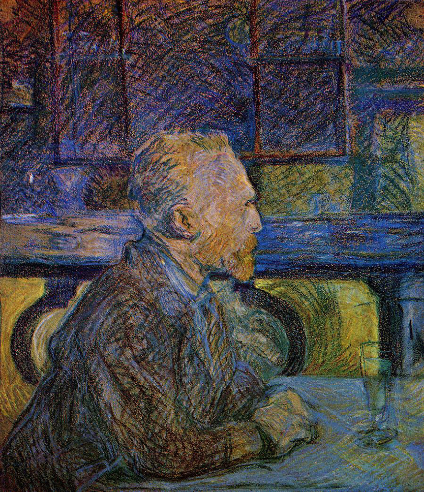 Henri Toulouse-Lautrec Vincent van Gogh - 1887 oil painting reproduction