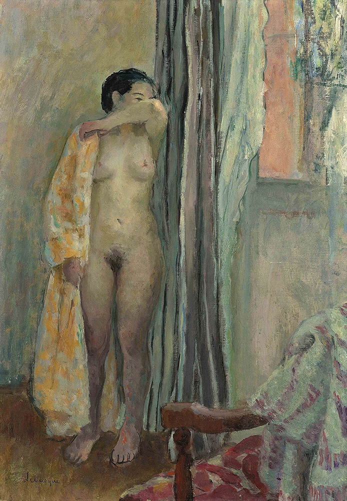 Henri Lebasque Nude after Bathing, 1923-25 oil painting reproduction