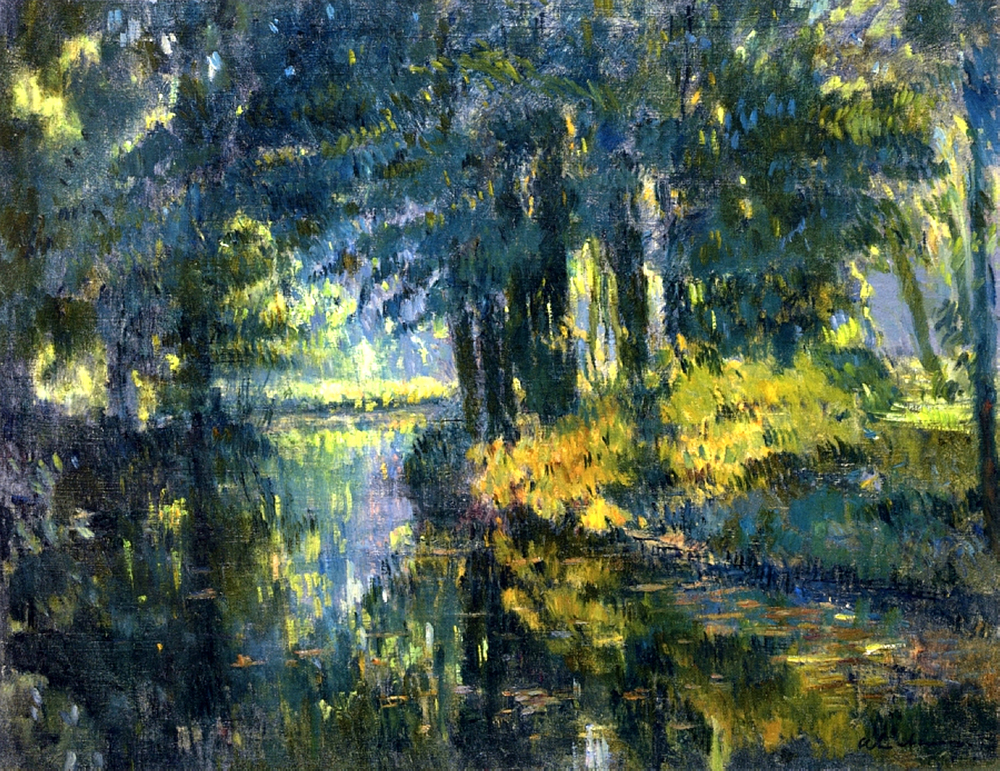 Albert Lebourg River Landscape oil painting reproduction