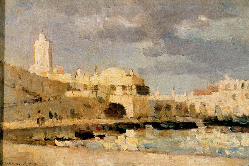 Albert Lebourg The Port of Algiers oil painting reproduction