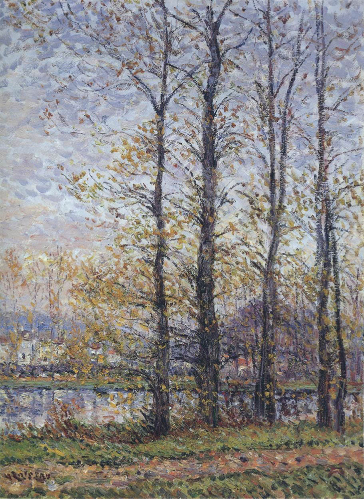 Gustave Loiseau By the Oise at Precy oil painting reproduction