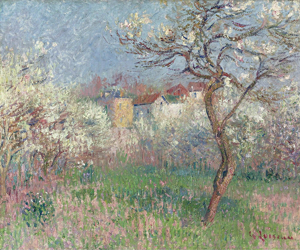Gustave Loiseau Spring, Outskirts of Pontoise, 1920 oil painting reproduction
