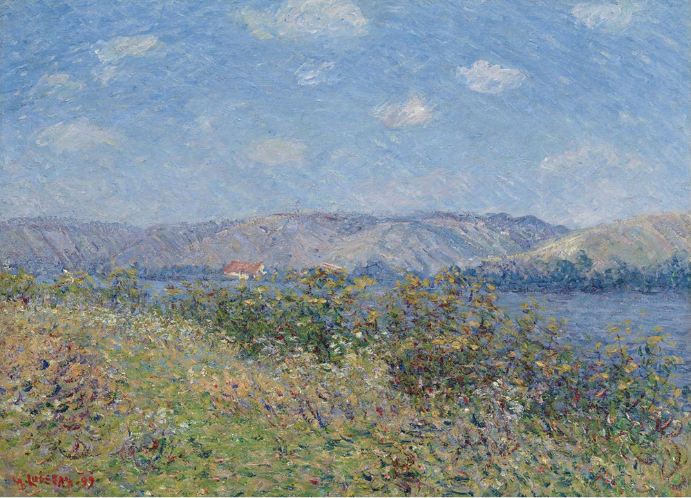 Gustave Loiseau The Banks of the Seine, Tournedos-sur-Seine, 1899 oil painting reproduction