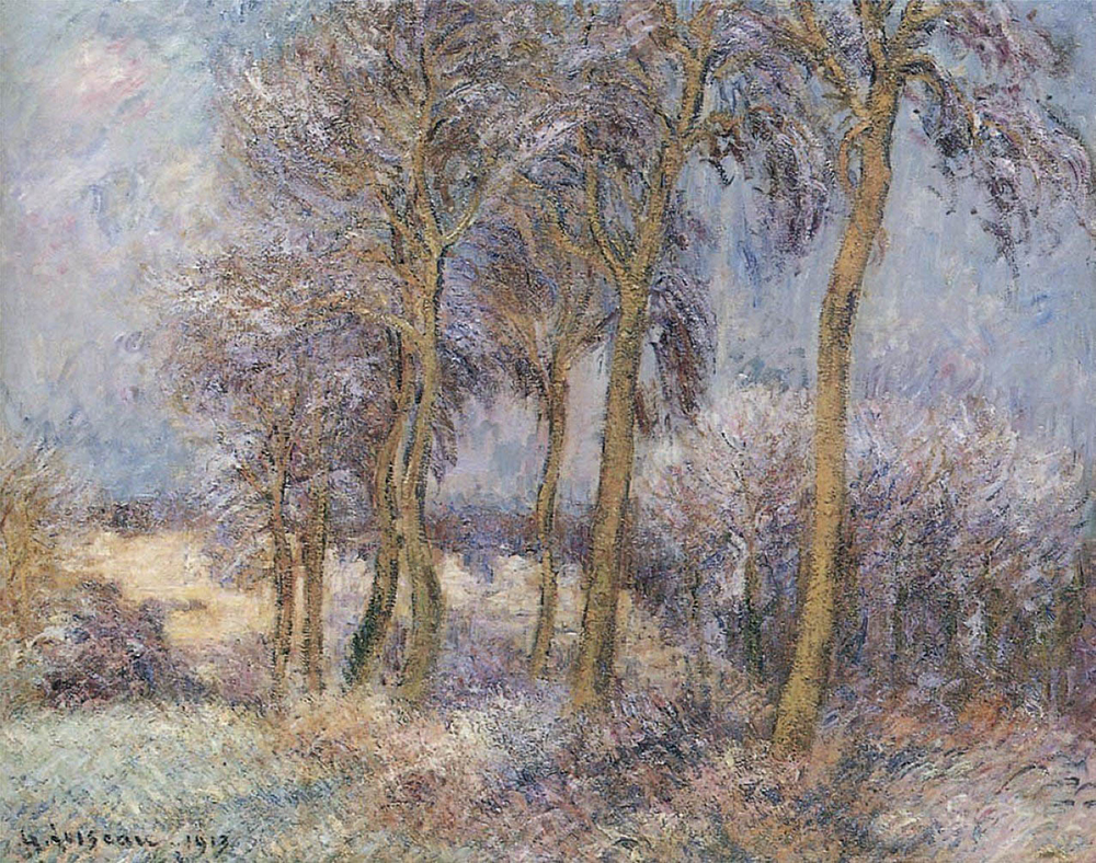 Gustave Loiseau Winter, 1913 oil painting reproduction