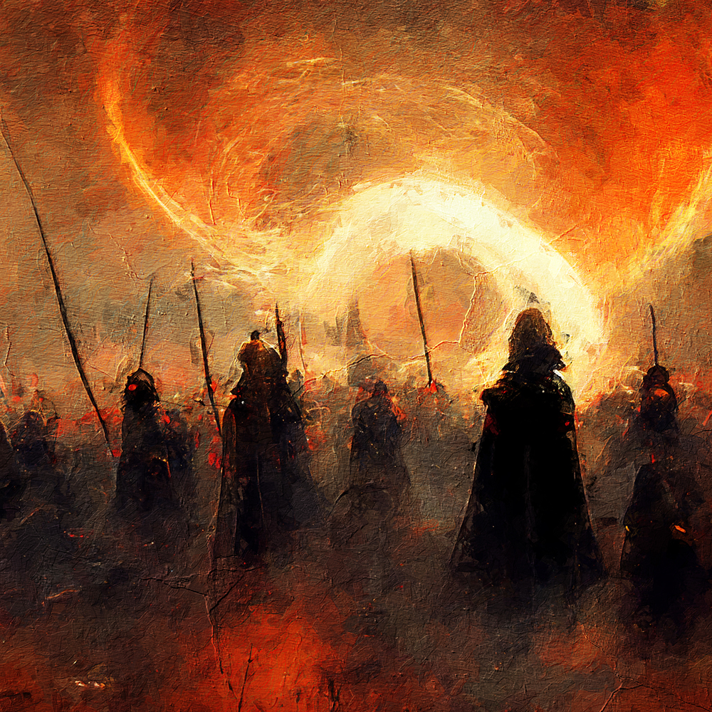  Movie Art - Lord of the Rings - Bright Sky painting for sale LOTR39