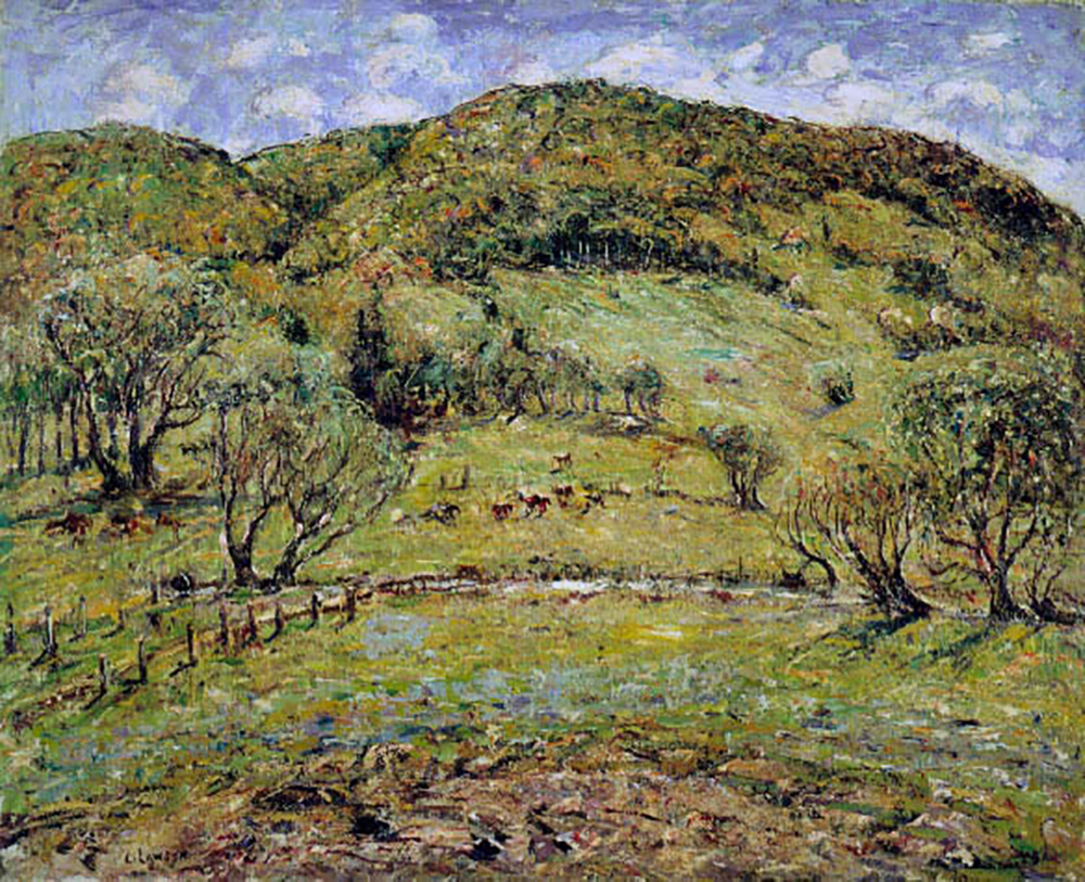 Ernest Lawson Norfolk Hills, Ct oil painting reproduction