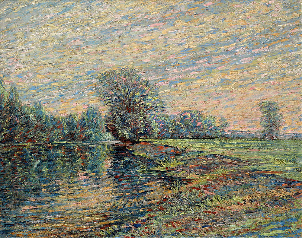 Ernest Lawson Spring Landscape oil painting reproduction