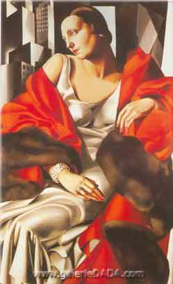 Tamara de Lempicka Portrait of Mde Boucard oil painting reproduction