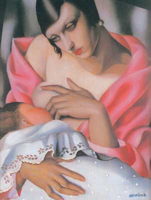 Tamara de Lempicka Maternity oil painting reproduction