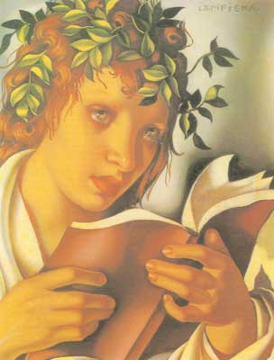 Tamara de Lempicka Graziella oil painting reproduction