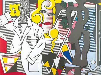 Roy Lichtenstein Razzmatazz oil painting reproduction