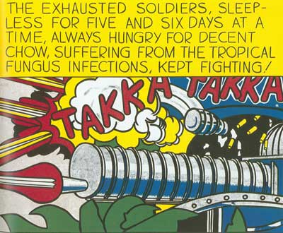 Roy Lichtenstein Takka Takka oil painting reproduction