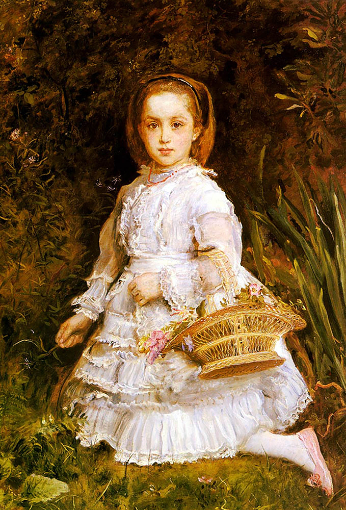 John Everett Millais Portrait Of Gracia Lees, 1875 oil painting reproduction