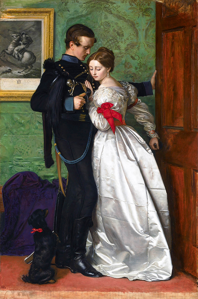 John Everett Millais The Black Brunswicker, 1860 oil painting reproduction
