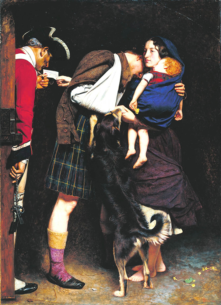 John Everett Millais The Order of Release 1746 1853 oil painting reproduction