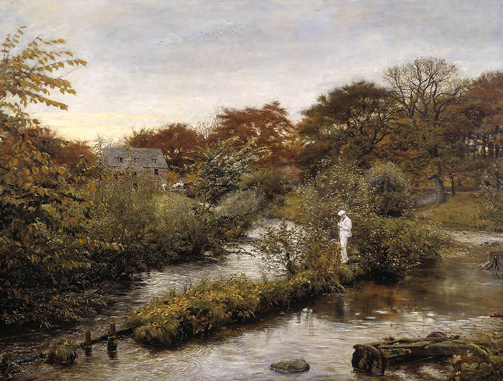 John Everett Millais Flowing to the River, 1871 oil painting reproduction