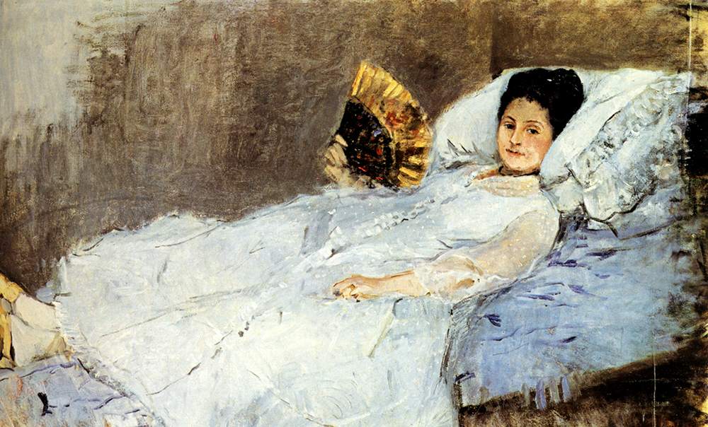 Berthe Morisot Portrait of Mrs Hubard oil painting reproduction