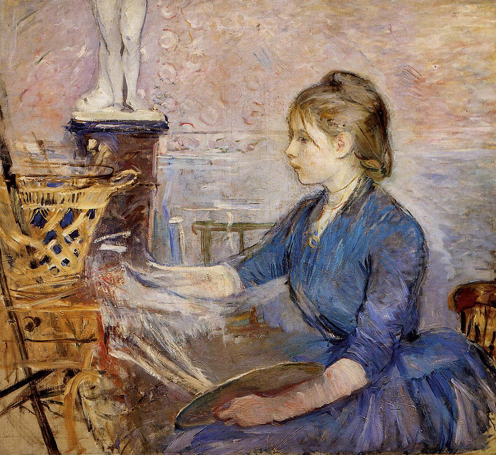 Berthe Morisot Paule Gobillard Painting - 1886  oil painting reproduction