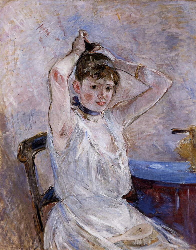 Berthe Morisot The Bath - 1885 oil painting reproduction