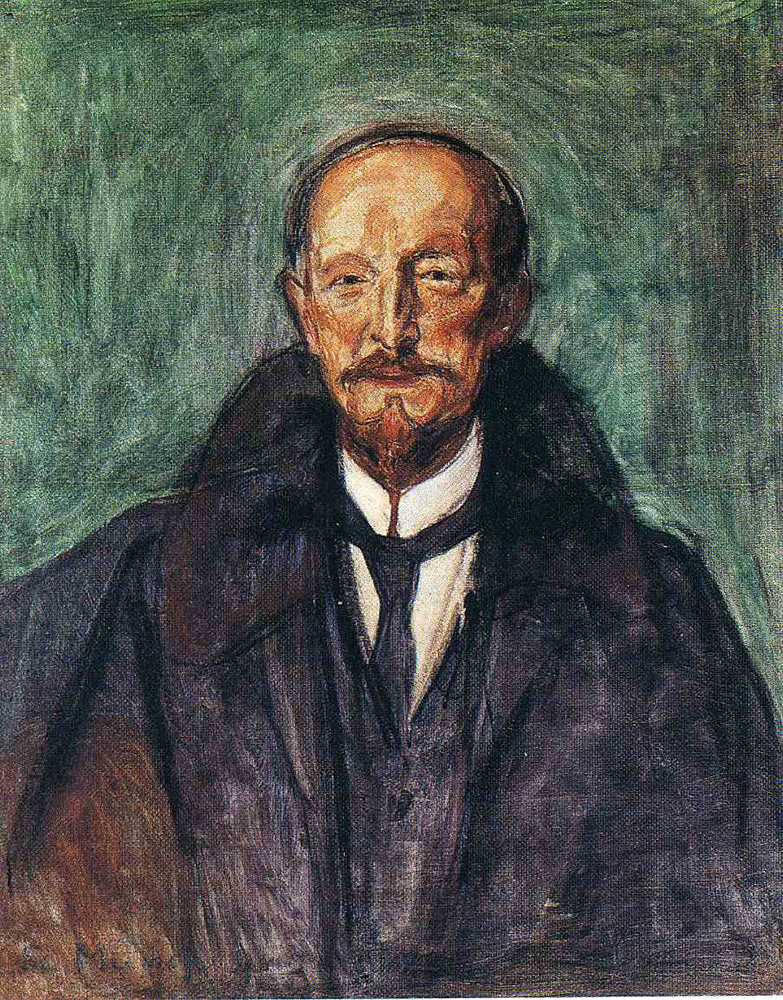 Edvard Munch Albert Kollmann  oil painting reproduction