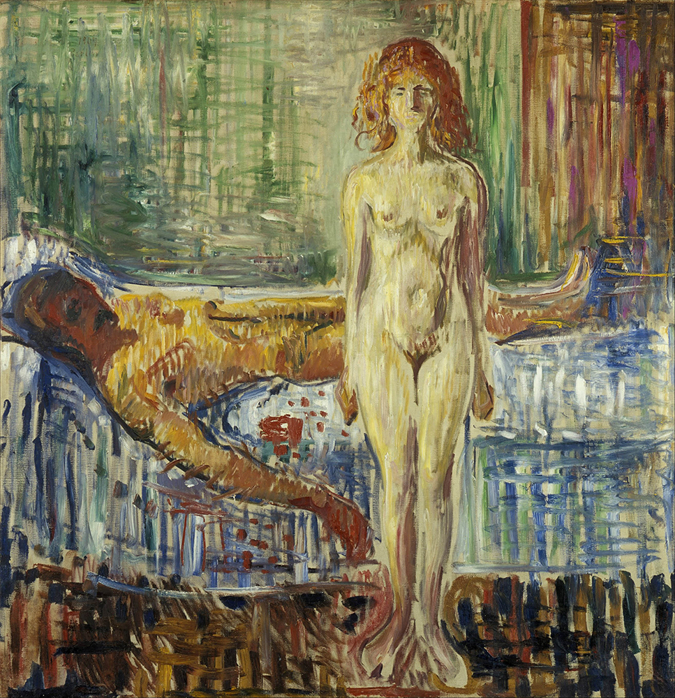 Edvard Munch Death of Marat 2 oil painting reproduction