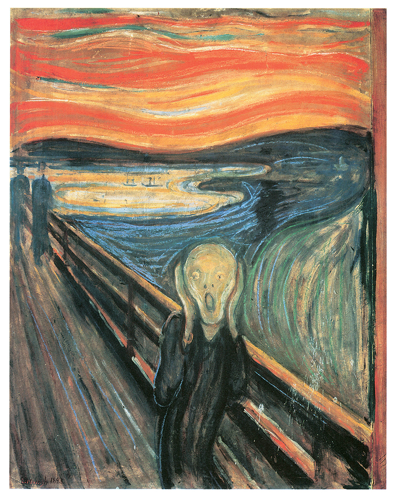 Edvard Munch Scream  oil painting reproduction