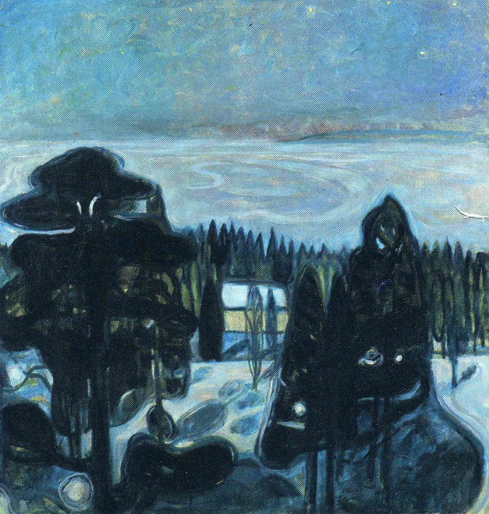 Edvard Munch White Night oil painting reproduction