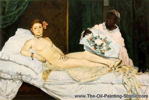 Edouard Manet Olympia oil painting reproduction