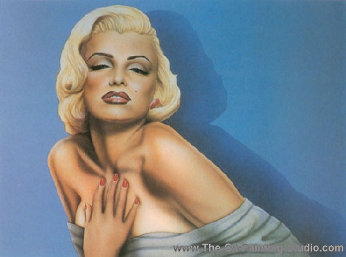  Movie Art - Movie Star Portraits - Marilyn 11 painting for sale Maril11