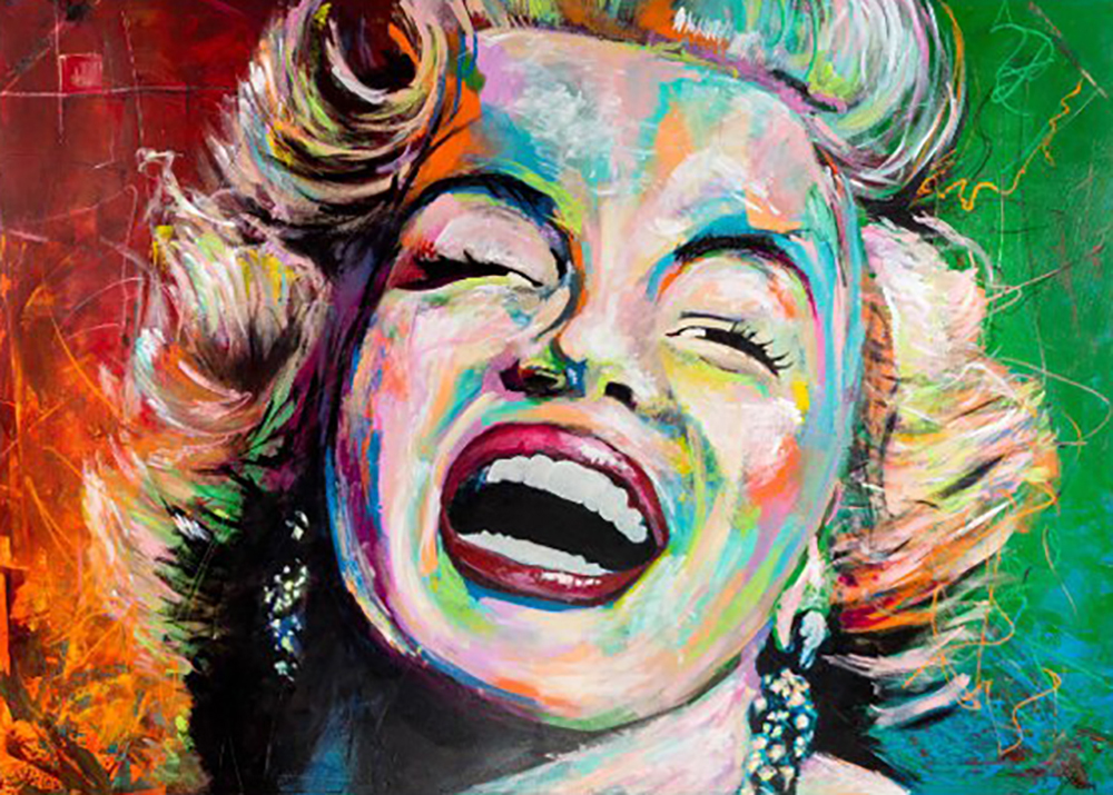 Movie Art - Movie Star Portraits - Marilyn 14 painting for sale Maril14